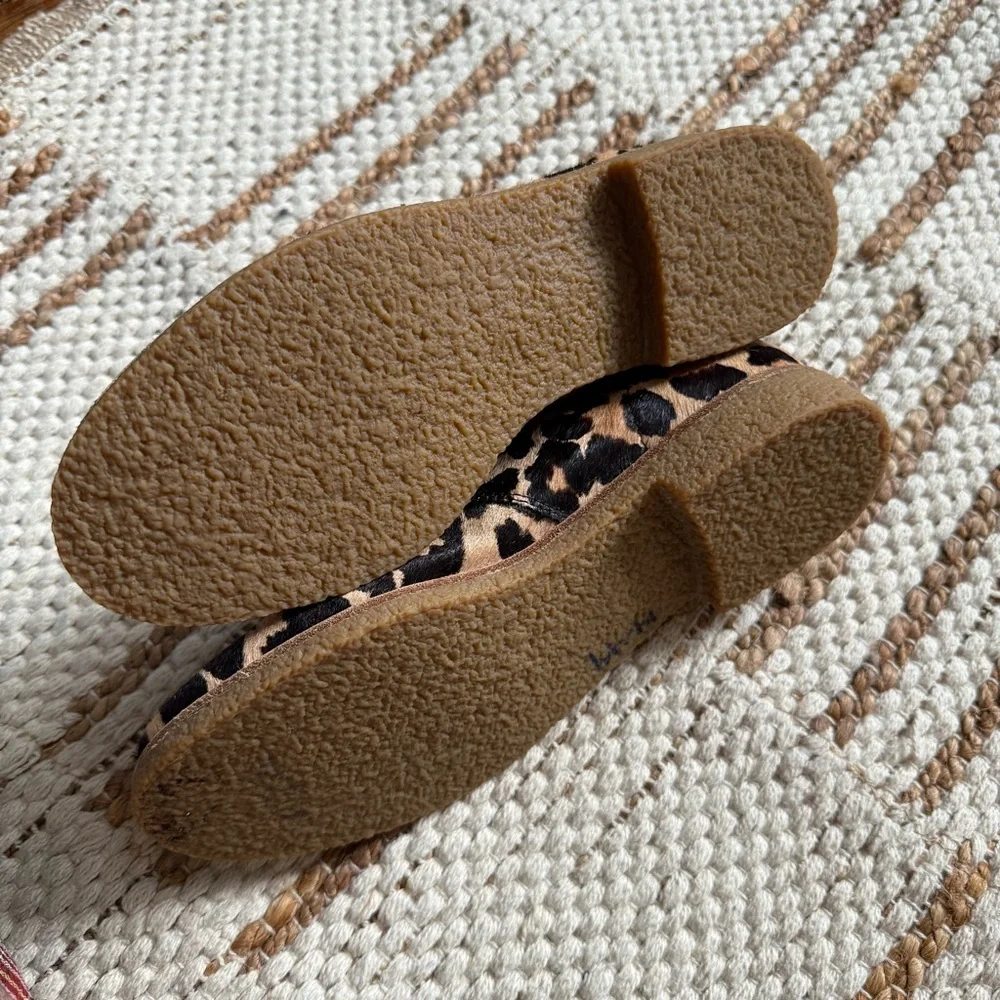 Kate Spade New York Barrow Leopard Print Calf Hair Chukka Ankle Boots